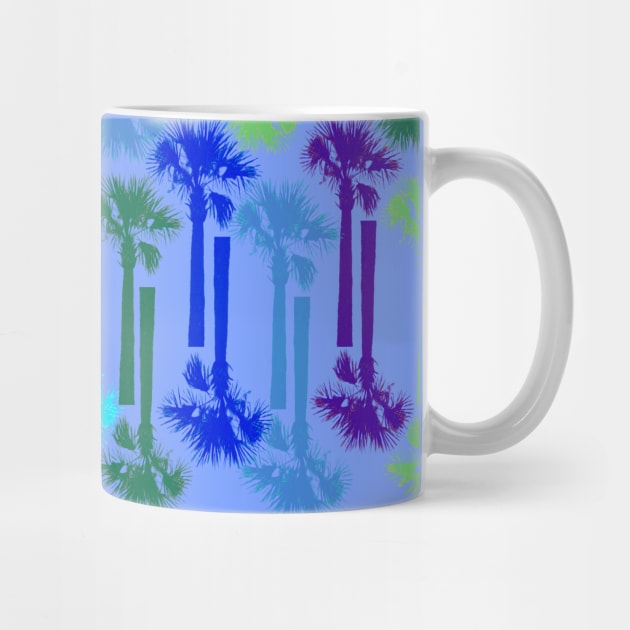 Aztec Palm Trees by Suncatcher Photos - Apparel - Home Decor